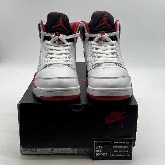 Size 9.5 - Air Jordan 5 Retro 2025 Fire Red (HQ7978-101)