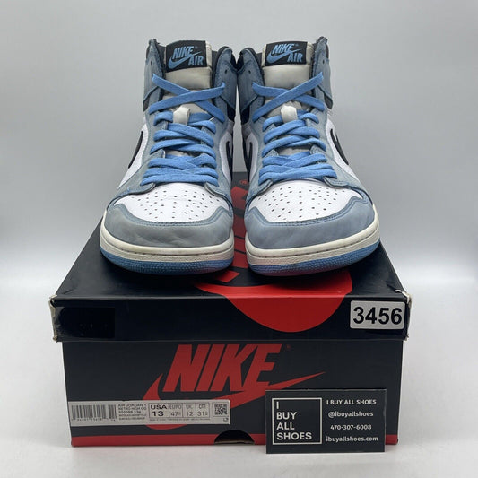 Size 13 - Jordan 1 Retro OG High University Blue White Black Leather (555088-134