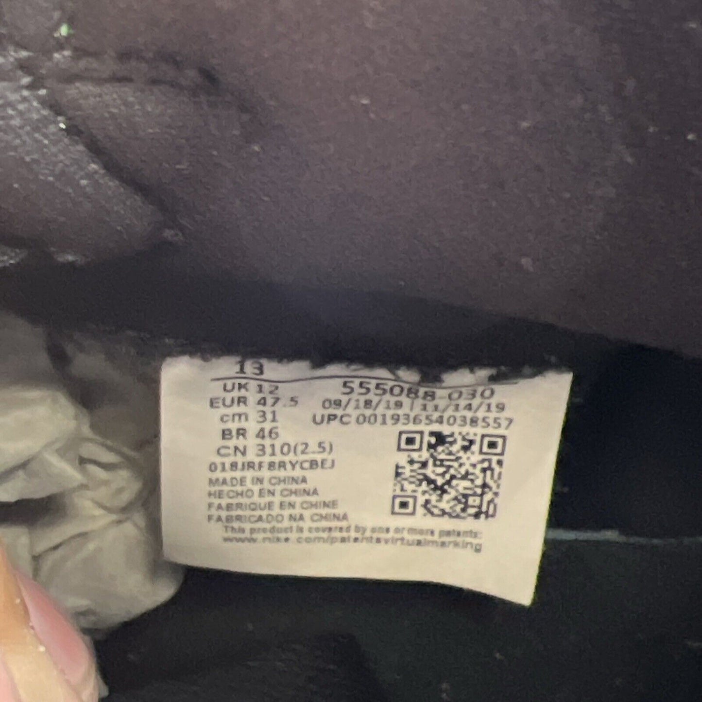 Size 13 - Air Jordan 1 Retro OG High Pine Green 2.0 (555088-030)