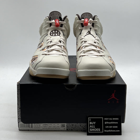 Size 11.5 - Air Jordan 6 Retro Quai 54 - Sail Gum (CZ4152-100)