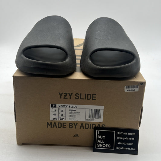 Size 11 - Adidas Yeezy Slide Onyx (HQ6448)
