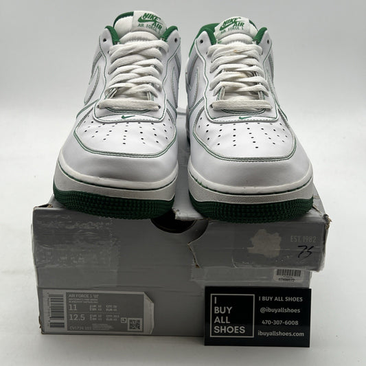 Size 11 - Nike Air Force 1 '07 Contrast Stitch - White Pine Green (CV1724-103)
