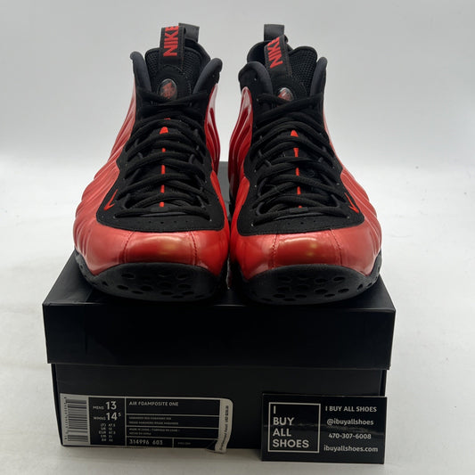 Size 13 - Nike Air Foamposite One Habanero Red (314996-603)