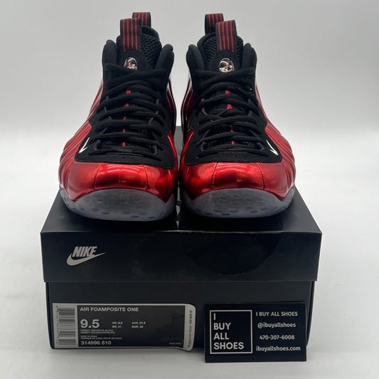 Size 9.5 - Nike Air Foamposite One 2017 Metallic Red (314996-610)