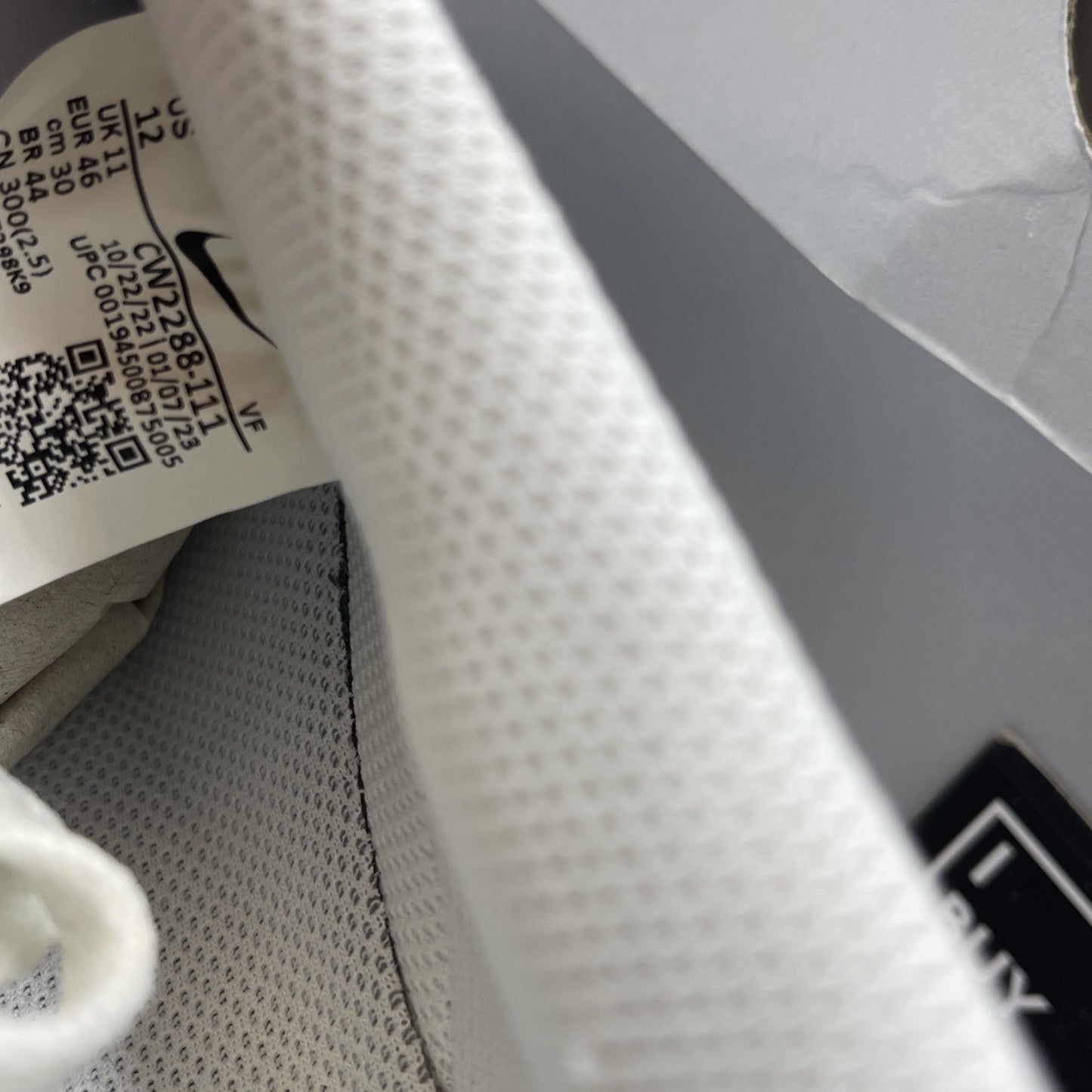 Size 12 - Nike Travis Scott x Air Force 1 Utopia White Gold Leather (CW2288-111)