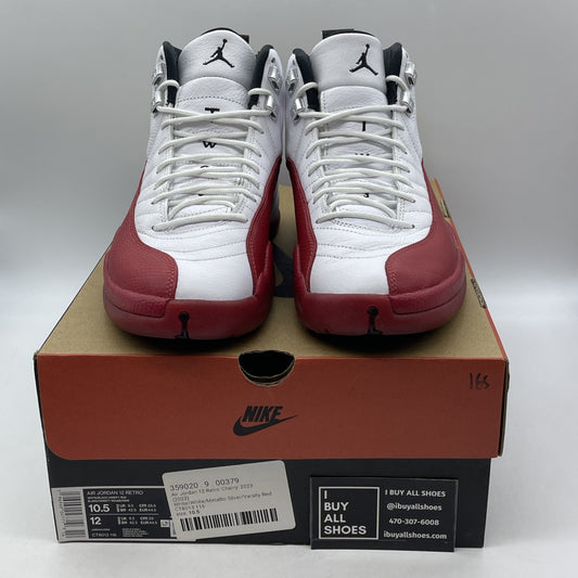 Size 10.5 - Air Jordan 12 Retro 2023 Mid Cherry (CT8013-116)