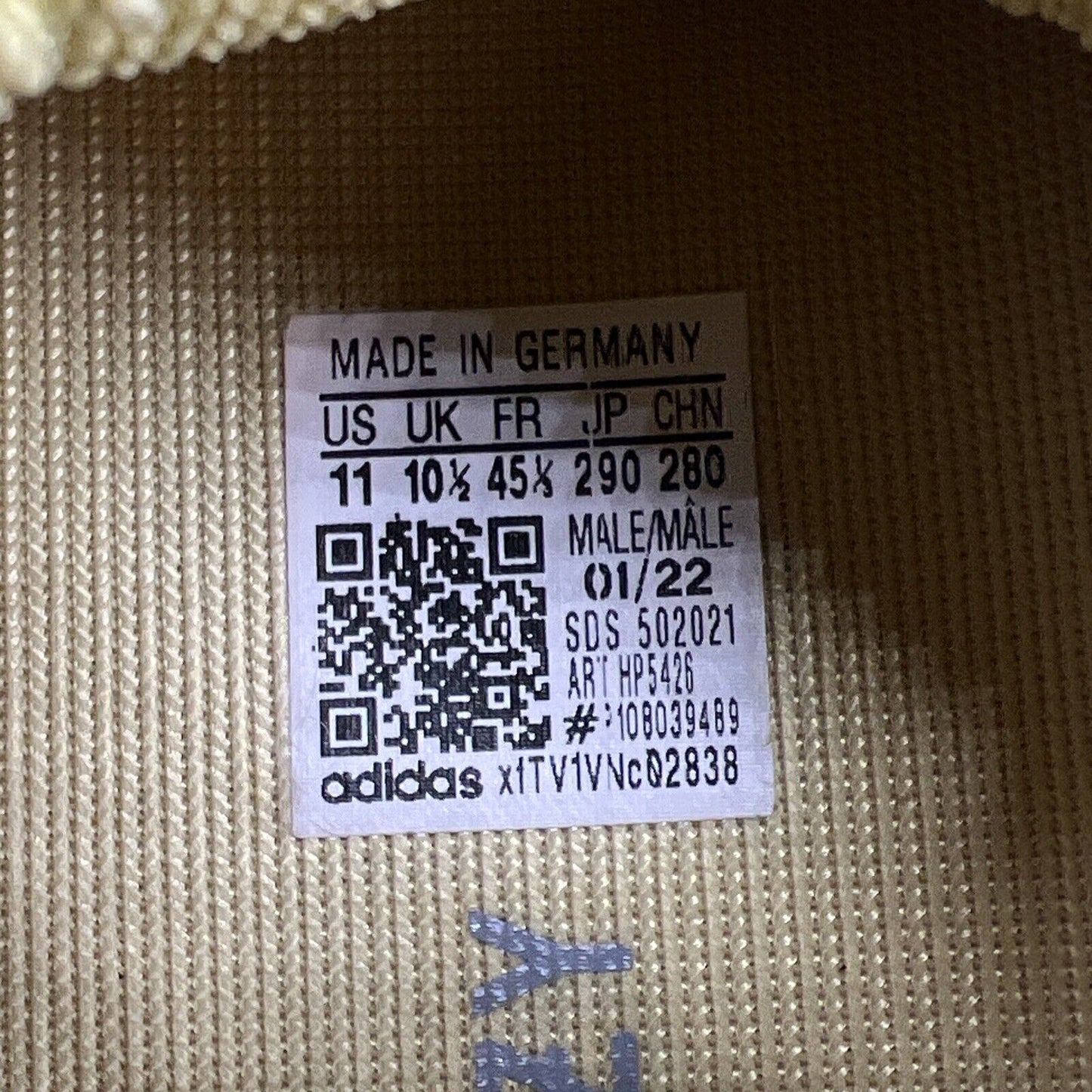 Size 11 - adidas Yeezy 450 Sulfur (HP5426)
