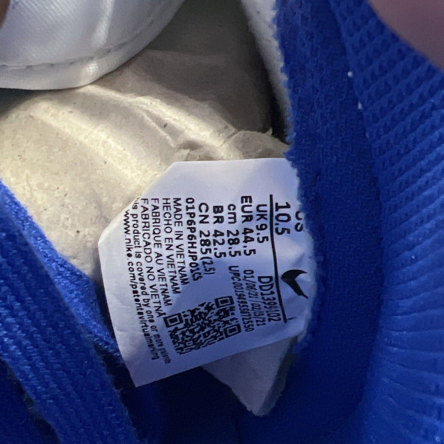 Size 10.5 - Nike Dunk 2021 High Kentucky (DD1399-102)