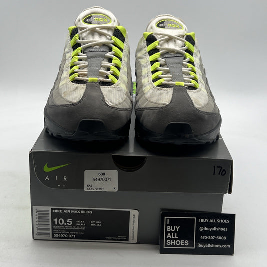 Size 10.5 - Nike Air Max 95 OG 2015 Neon (554970-071)