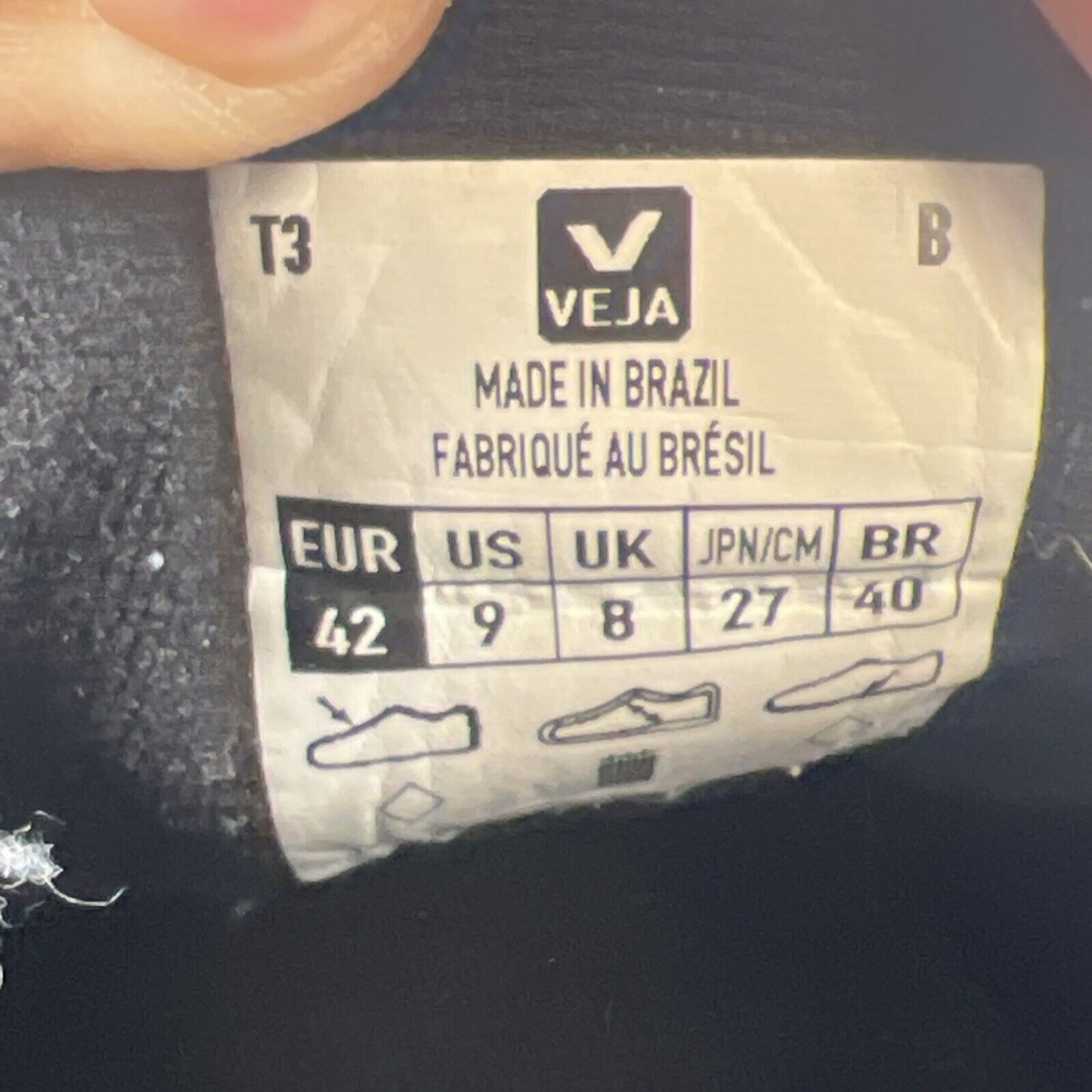 Size 9 - Rick Owens X Veja Hiking Shoes Geobasket Vegan EUC