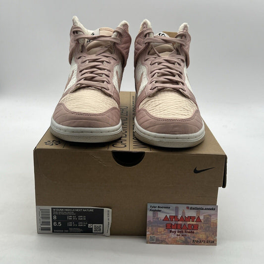 Size 8 - Nike Dunk LX Next Nature High Toasty - Pink Oxford W (DN9909-200)