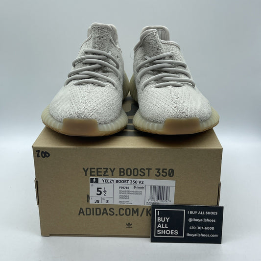 Size 5.5 - adidas Yeezy Boost 350 V2 Low Sesame Grey Suede (F99710)