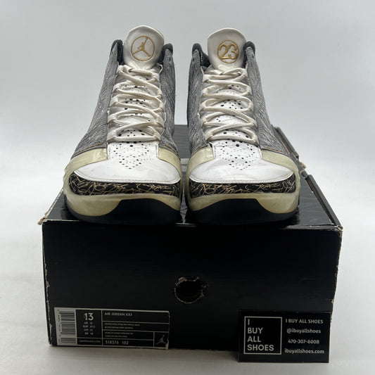 Size 13 - Air Jordan 23 OG White Stealth (318376-102)