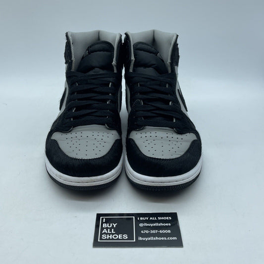 Size 6 - Jordan 1 Retro High OG Twist 2.0 Grey Black White Suede (DZ2523-001)