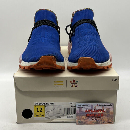 Size 12 - adidas Pharrell x NMD Human Race Inspiration Pack Blue White (EE7579)