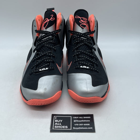 Size 8 - Nike Lebron 9 "Bright Mango" (489764-005)