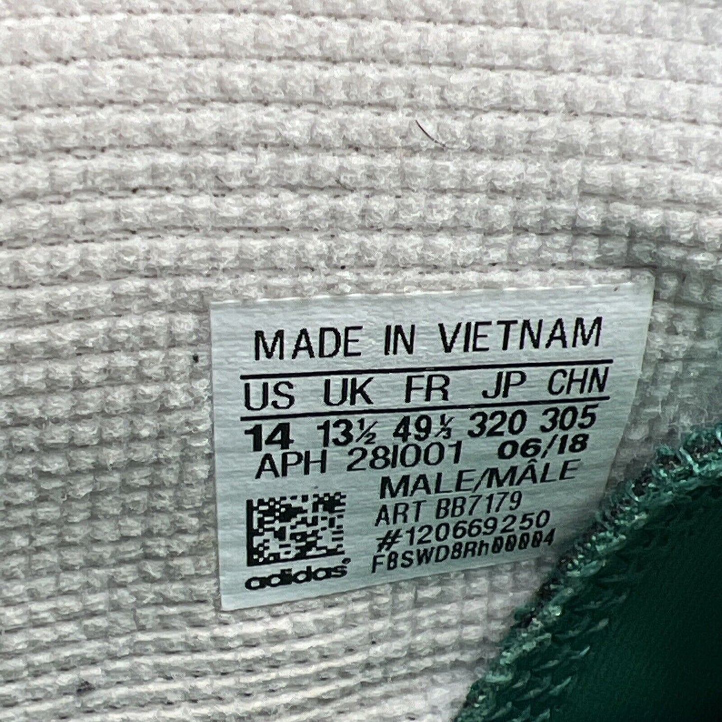 Size 14 -adidas EQT Cushion ADV Sub Green Grey White Black Suede (BB7179)