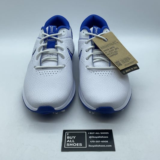 Size 10 - Nike Victory Pro 3 Golf Cleats White Royal Blue (DV6800-140)