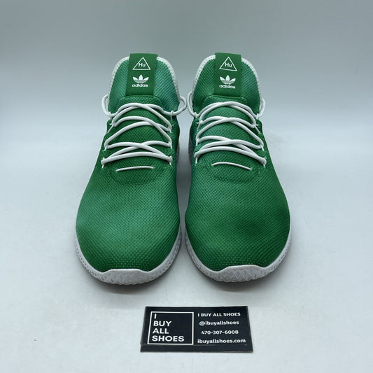 Size 14 - adidas Pharrell x Tennis Hu Holi Bright Green (DA9619)