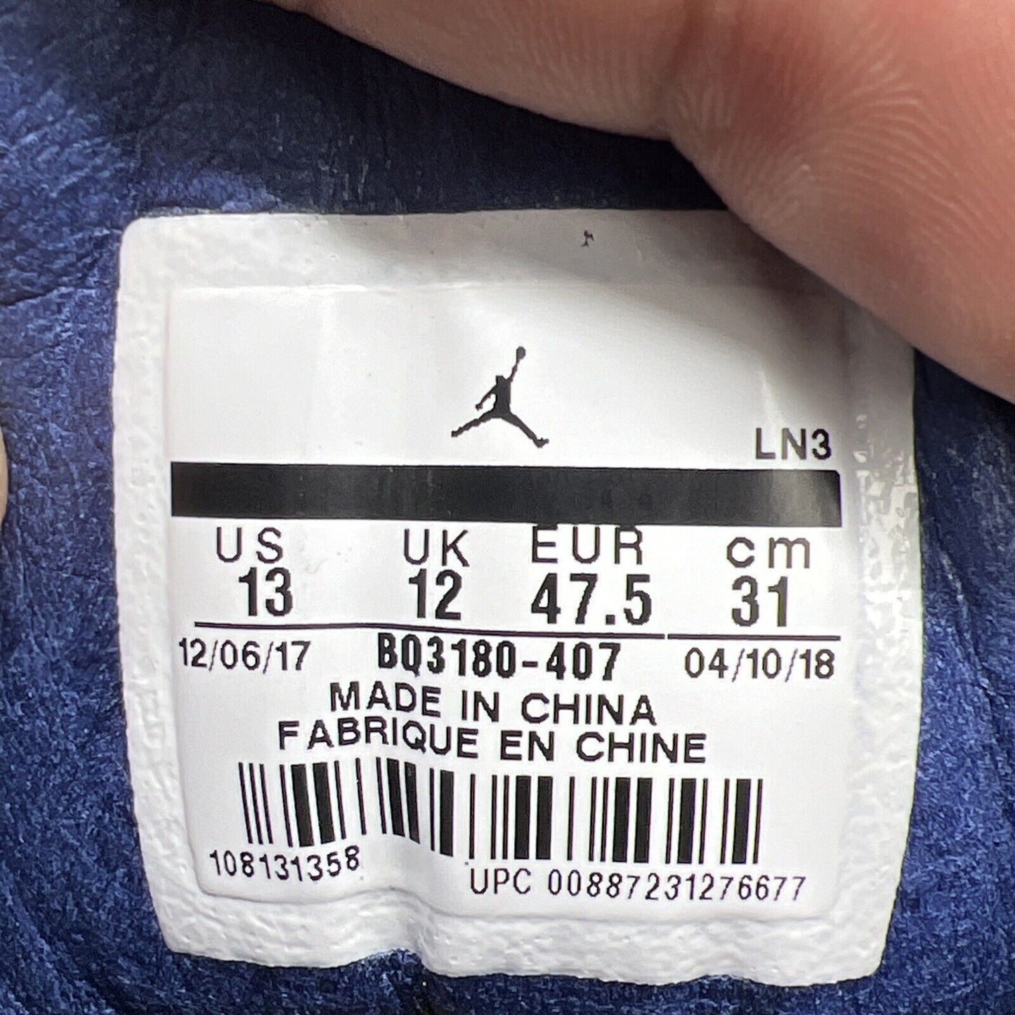 Size 13 - Air Jordan 12 Retro Michigan Yellow Navy Suede (BQ3180-407)