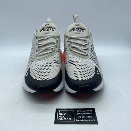 Size 11.5 - Nike Air Max 270 Light Bone White Black Suede Leather (AH8050-003)