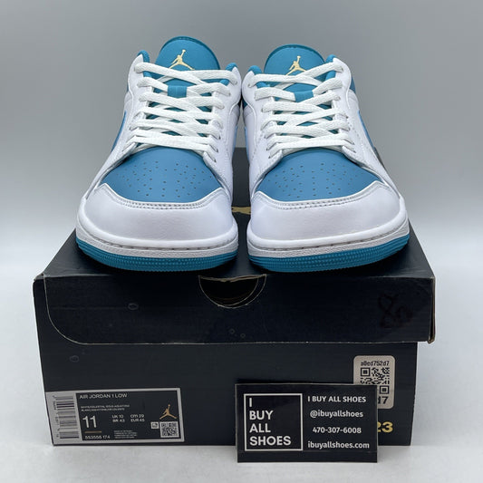 Size 11 - Air Jordan 1 Low Aquatone (553558-174)