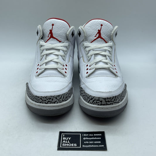 Size 14 - Air Jordan 3 Retro White Cement 2011 (136064-105)