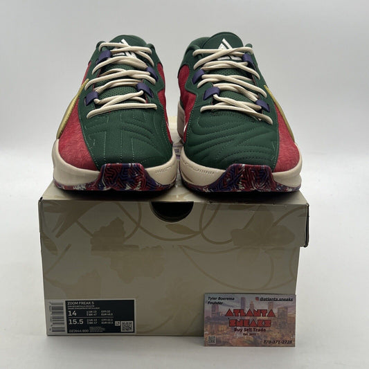 Size 14 - Nike Zoom Freak 5 NRG Keep It A Buck (DZ2944-600)