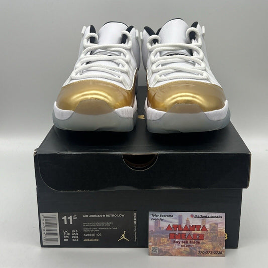 Size 11.5 - Jordan 11 Retro Low Closing Ceremony 2016 Brand New Og All White