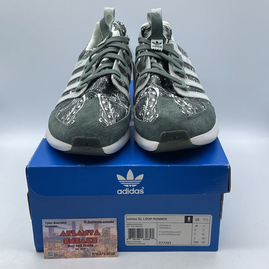 Size 11.5 - adidas Wish x SL Loop Runner Independent Currency Suede (C77293)