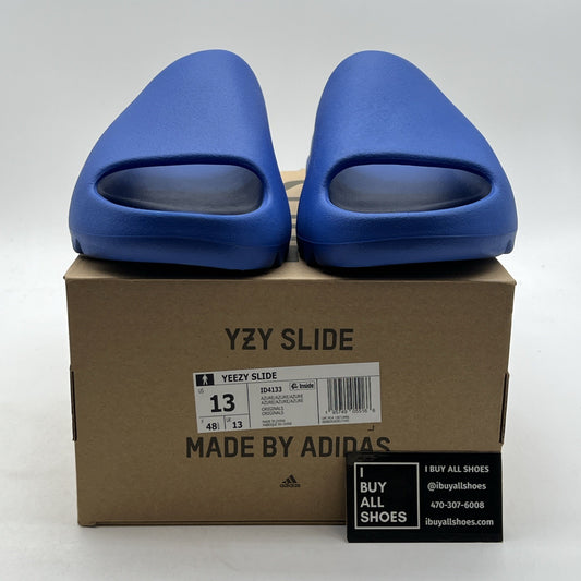 Size 13 - Adidas Yeezy Slide “Azure” (ID4133)
