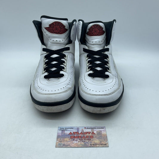 Size 7 - Jordan 2 Retro Mid Chicago Red Black White Leather (DX2591-106)