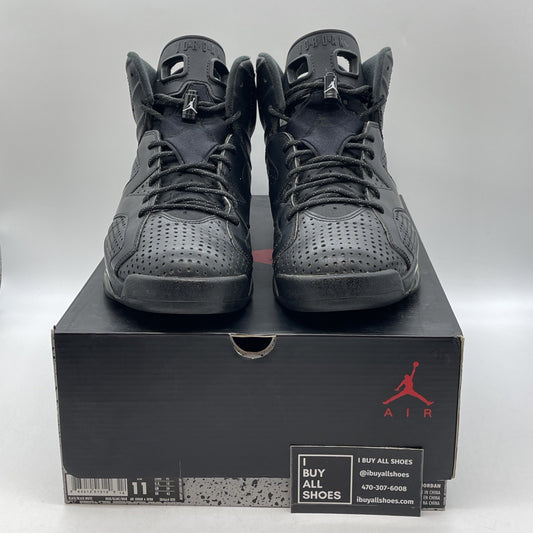 Size 11 - Air Jordan 6 Retro Black Cat (384664-020)