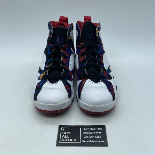 Size 5.5Y - Air Jordan 7 Retro Sweater (304774-142)