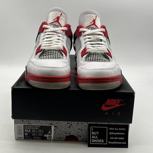 Size 10.5 - Air Jordan 4 Retro OG Mid Fire Red (DC7770-160)