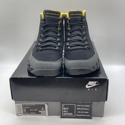 Size 8 - Air Jordan 9 Retro Black (CT8019-070)
