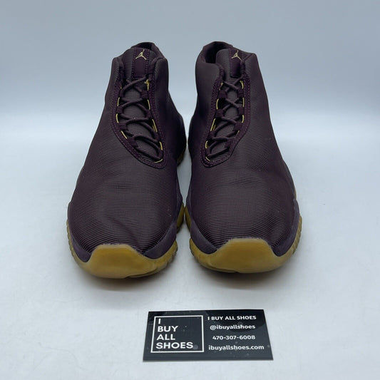 Size 11 - Air Jordan Future Reflective Burgundy Brown Suede (656503-670)