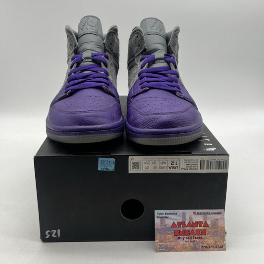 Size 12 - Sheila Rashid x Air Jordan 1 Mid UNITE Leather Suede (CW5897-005)