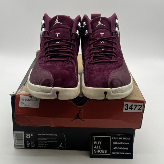 Size 8.5 - Air Jordan 12 Retro Bordeaux (130690-617)