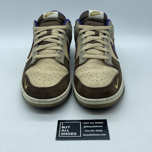 Size 12 - Nike Dunk Low Premium Setsubun Brown Suede Leather (DQ5009-268)