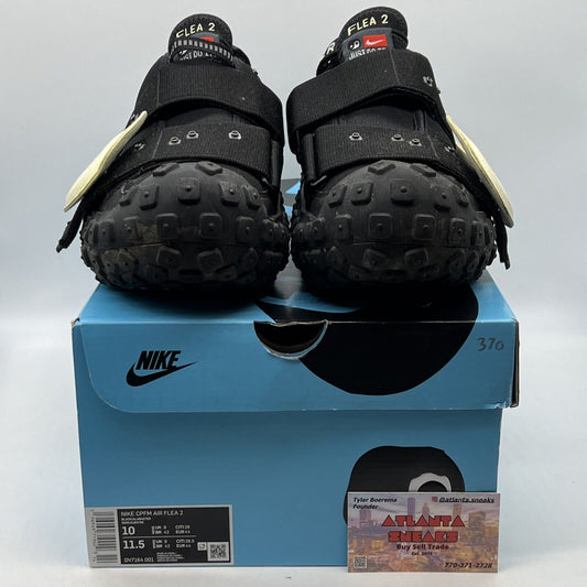 Size 10-Nike Air Flea 2 x Cactus Plant Flea Market Black Alabaster (DV7164-001)
