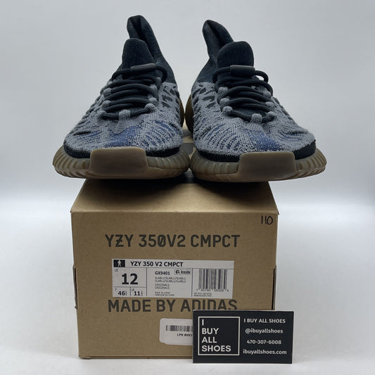 Size 12 - adidas Yeezy Boost 350 V2 CMPCT Slate Blue Grey Suede (GX9401)