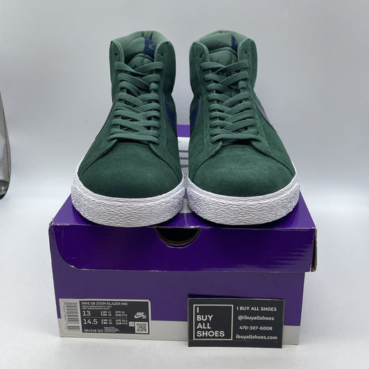 Size 13 - Nike Zoom Blazer SB Mid Noble Green (864349-302)