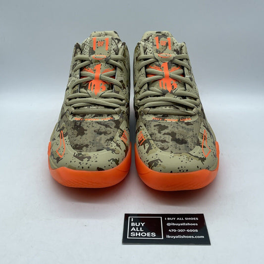 Size 12 - PUMA MB.01 Digital Camo Brown Orange Suede Leather (379217-01)