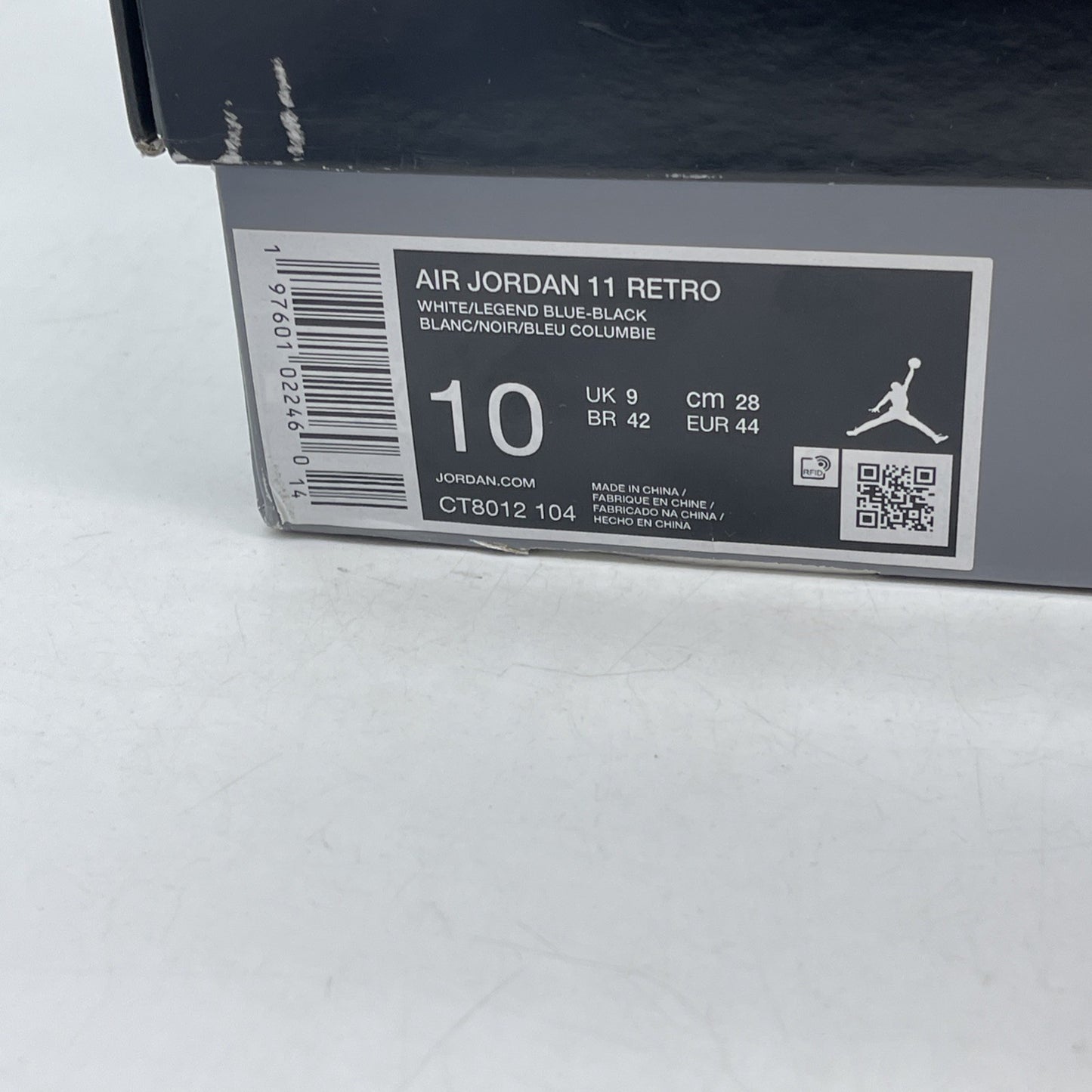 Size 10 - Air Jordan 11 Legend Blue (CT8012-104)