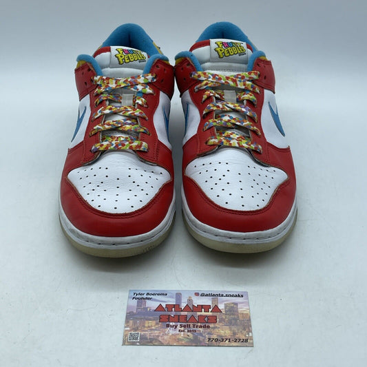 Size 8 - Nike Dunk Low x LeBron James x Fruity Pebbles Red Leather (DH8009-600)