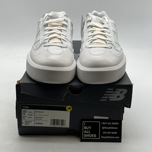 Size 10 - New Balance Platform Sneakers Triple White (CT302LA)