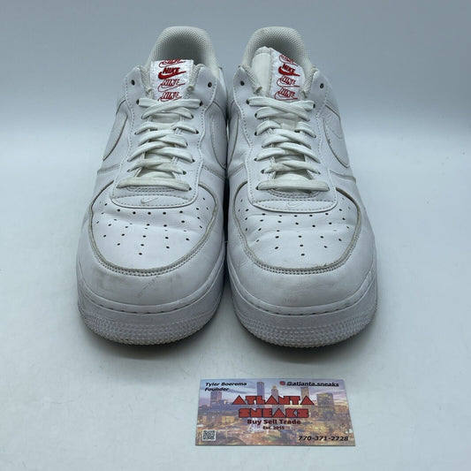 Size 12 - Nike Air Force 1 '07 LX Thank You Plastic Bag Red Green (CU6312-100)
