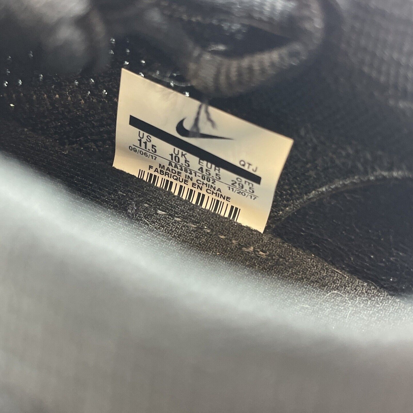 Size 11.5 - Nike Off-White x Air VaporMax Part 2 Black Suede Leather -AA3831-002