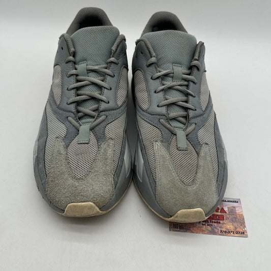 Size 12 - adidas Yeezy Boost 700 V1 Inertia Blue Orange 3m Original Pair Spring
